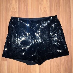 BRAND NEW EXPRESS SEQUIN SHORTS!!